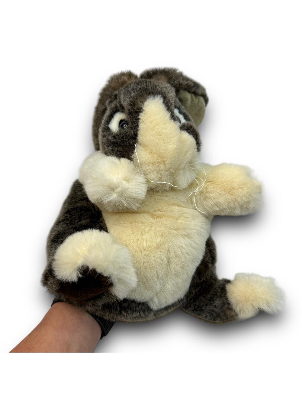 Folkmanis Baby Dutch Rabbit Plush Hand Puppet Soft Cuddly Interactive Play